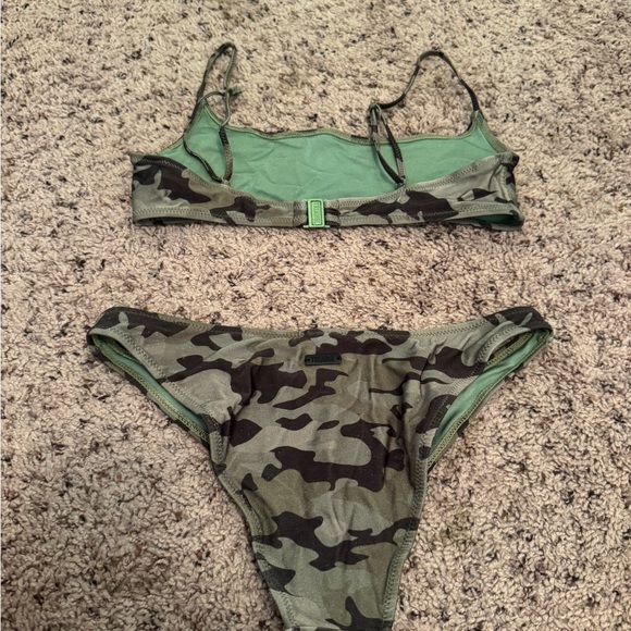Triangl Swimwear Green Camo Bikini - Picture 3 of 3